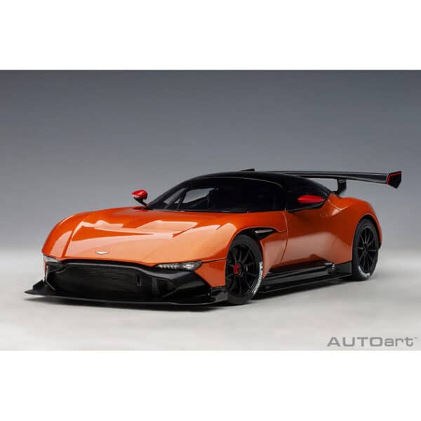 autoart - 1:18 aston martin vulcan?(madagascar orange)