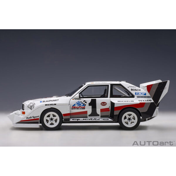 autoart - 1:18 audi sport quattro s1 pikes peak 1987 #1