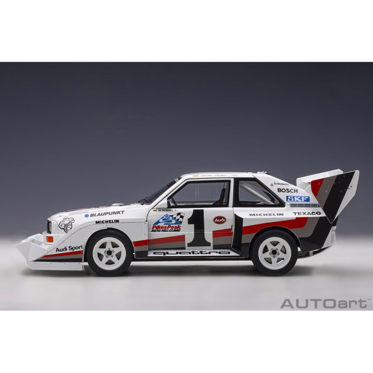 autoart - 1:18 audi sport quattro s1 pikes peak 1987 #1