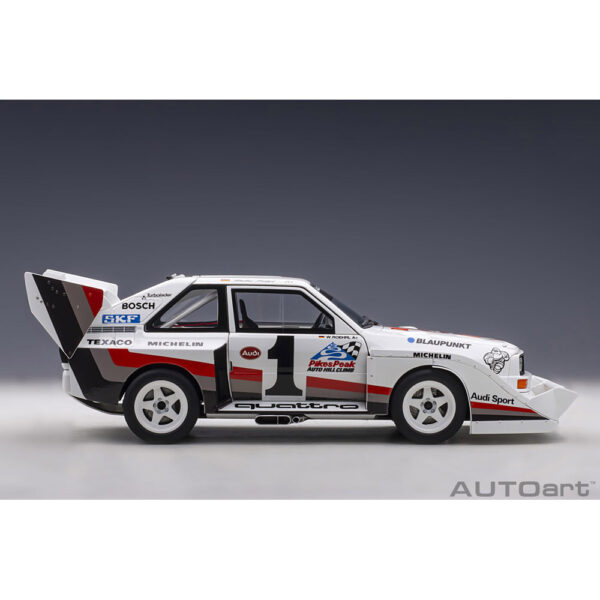 autoart - 1:18 audi sport quattro s1 pikes peak 1987 #1