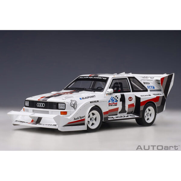 autoart - 1:18 audi sport quattro s1 pikes peak 1987 #1