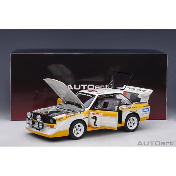 autoart - 1:18 audi sport quattro s1 rally monte carlo 1986 #2
