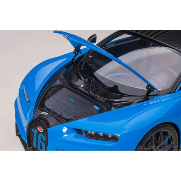 AUTOart - 1:18 Bugatti Chiron Sport (French Racing Blue/Carbon) 31 autoart - 1:18 bugatti chiron sport (french racing blue/carbon)