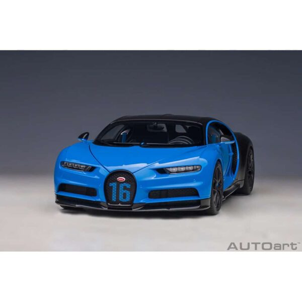 AUTOart - 1:18 Bugatti Chiron Sport (French Racing Blue/Carbon) 39 autoart - 1:18 bugatti chiron sport (french racing blue/carbon)