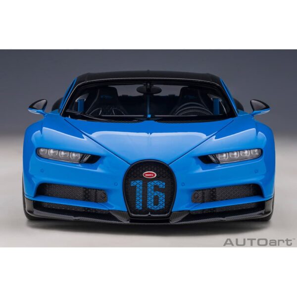 AUTOart - 1:18 Bugatti Chiron Sport (French Racing Blue/Carbon) 25 autoart - 1:18 bugatti chiron sport (french racing blue/carbon)