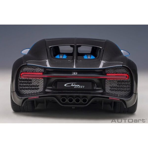 AUTOart - 1:18 Bugatti Chiron Sport (French Racing Blue/Carbon) 26 autoart - 1:18 bugatti chiron sport (french racing blue/carbon)