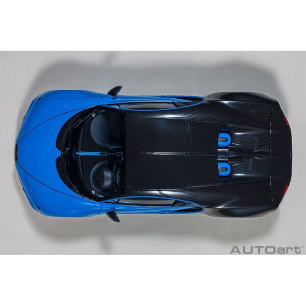 AUTOart - 1:18 Bugatti Chiron Sport (French Racing Blue/Carbon) 27 autoart - 1:18 bugatti chiron sport (french racing blue/carbon)