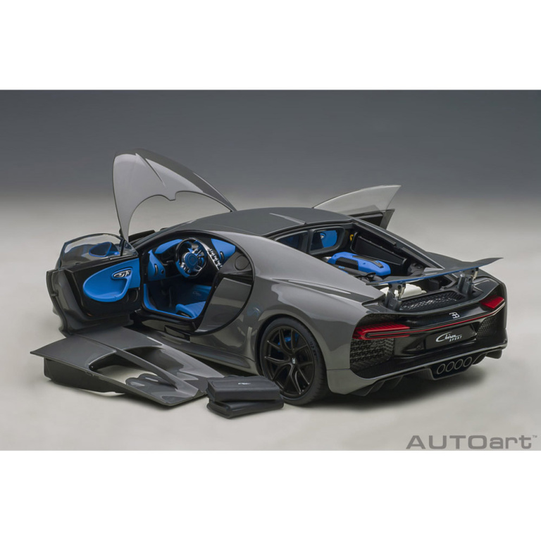 autoart - 1:18 bugatti chiron sport (jet grey)