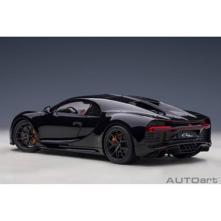 autoart - 1:18 bugatti chiron sport (nocturne black)