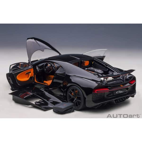 autoart - 1:18 bugatti chiron sport (nocturne black)