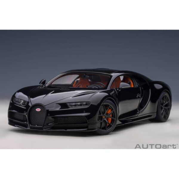 autoart - 1:18 bugatti chiron sport (nocturne black)