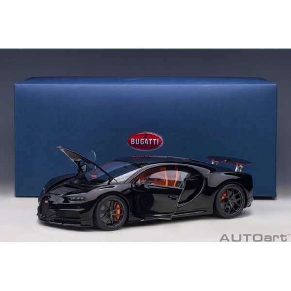 autoart - 1:18 bugatti chiron sport (nocturne black)
