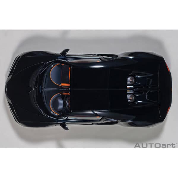 autoart - 1:18 bugatti chiron sport (nocturne black)