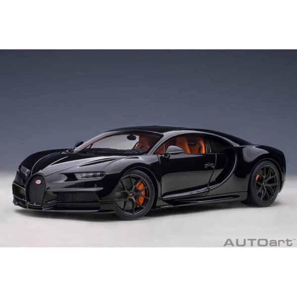 autoart - 1:18 bugatti chiron sport (nocturne black)
