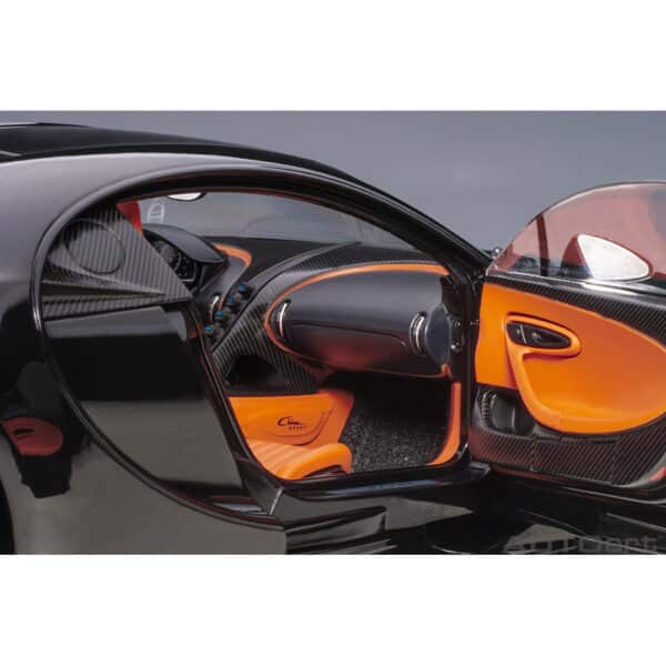 autoart - 1:18 bugatti chiron sport (nocturne black)
