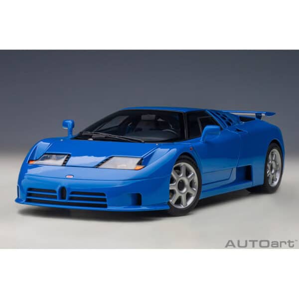 autoart - 1:18 bugatti eb110 ss (french racing blue)