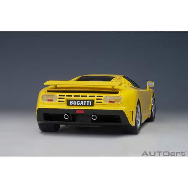 autoart - 1:18 bugatti eb110 ss (giallo bugatti)