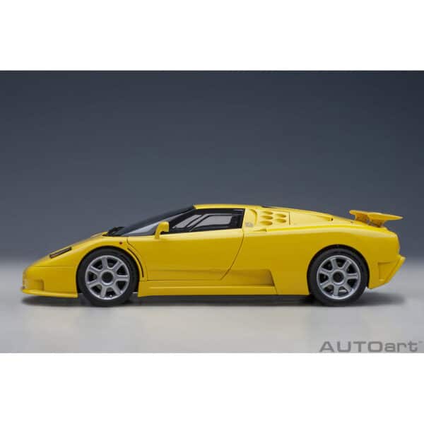 autoart - 1:18 bugatti eb110 ss (giallo bugatti)