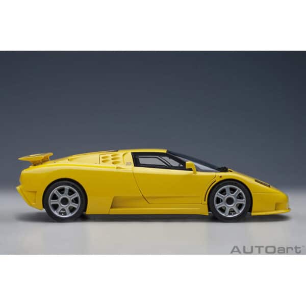 autoart - 1:18 bugatti eb110 ss (giallo bugatti)