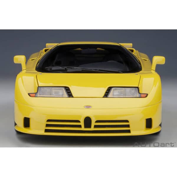 autoart - 1:18 bugatti eb110 ss (giallo bugatti)