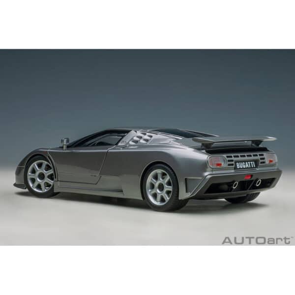 autoart - 1:18 bugatti eb110 ss (grigio metallizzato)