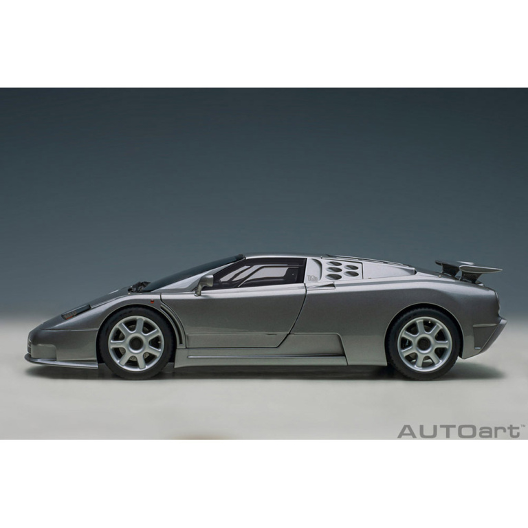 autoart - 1:18 bugatti eb110 ss (grigio metallizzato)