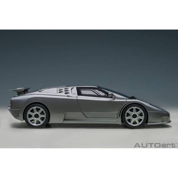 autoart - 1:18 bugatti eb110 ss (grigio metallizzato)