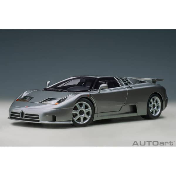 autoart - 1:18 bugatti eb110 ss (grigio metallizzato)
