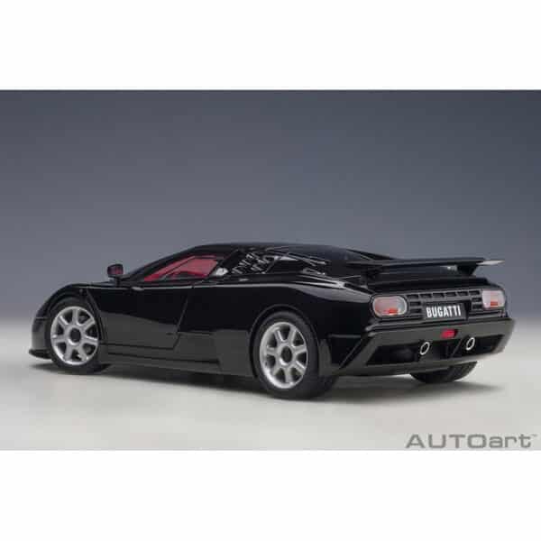 autoart - 1:18 bugatti eb110 ss (nero vernice)