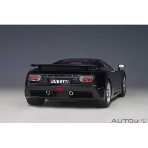 autoart - 1:18 bugatti eb110 ss (nero vernice)