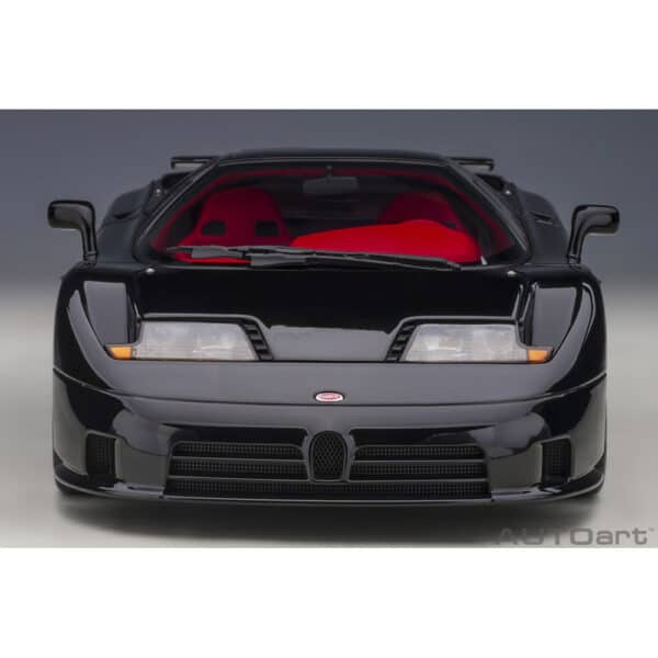 autoart - 1:18 bugatti eb110 ss (nero vernice)