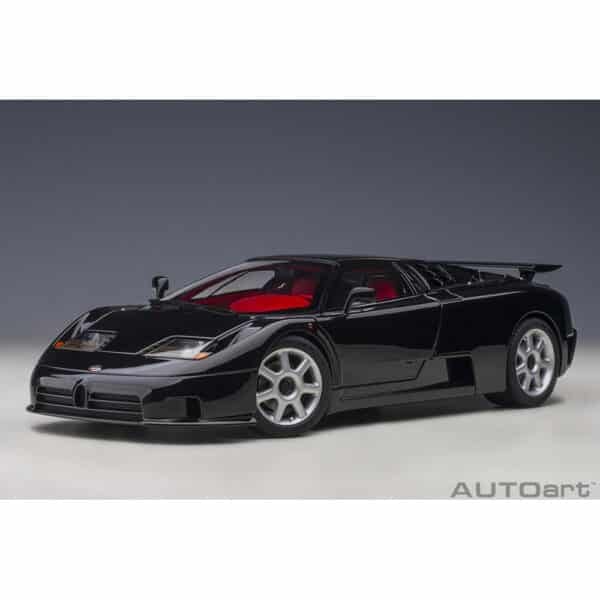 autoart - 1:18 bugatti eb110 ss (nero vernice)