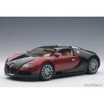 AUTOart - 1:18 Bugatti Veyron (Red/Black) #001