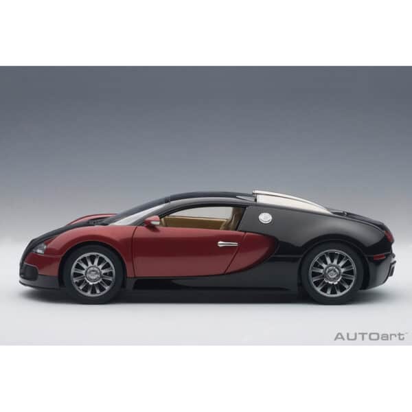 autoart - 1:18 bugatti veyron (red/black) #001