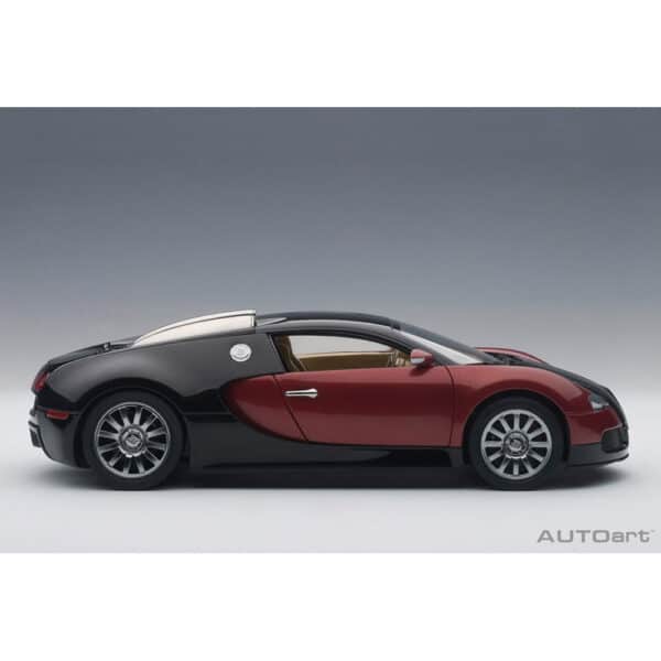 autoart - 1:18 bugatti veyron (red/black) #001