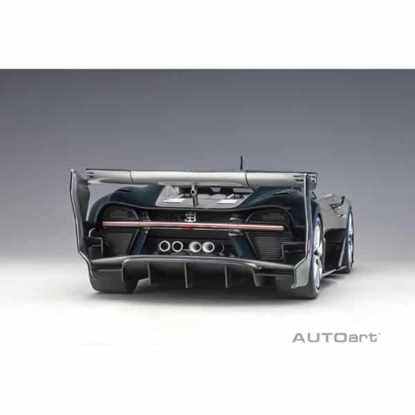 autoart - 1:18 bugatti vision gt (argent silver/blue carbon)