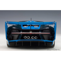 autoart - 1:18 bugatti vision gt (bugatti light blue racing/blue carbon)