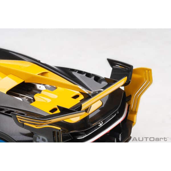 autoart - 1:18 bugatti vision gt (giallo midas/black carbon)