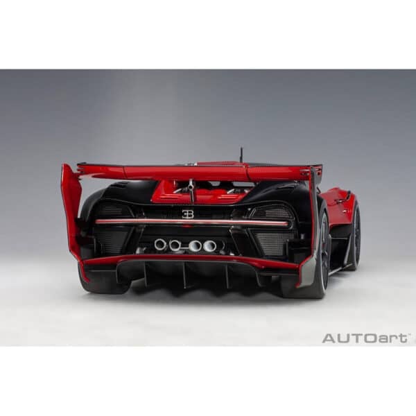 autoart - 1:18 bugatti vision gt (italian red/black carbon)