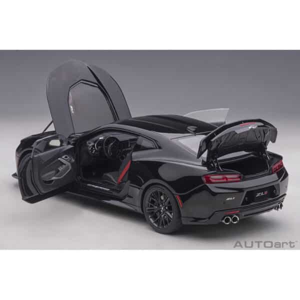 autoart - 1:18 chevrolet camaro zl1 2017 (black)