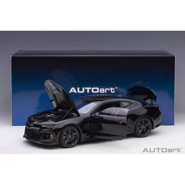 autoart - 1:18 chevrolet camaro zl1 2017 (black)