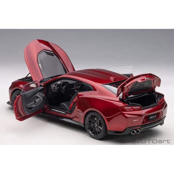 autoart - 1:18 chevrolet camaro zl1 2017 (garnet red tintcoat)