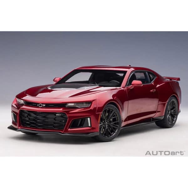 autoart - 1:18 chevrolet camaro zl1 2017 (garnet red tintcoat)