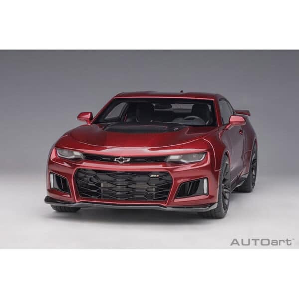 autoart - 1:18 chevrolet camaro zl1 2017 (garnet red tintcoat)