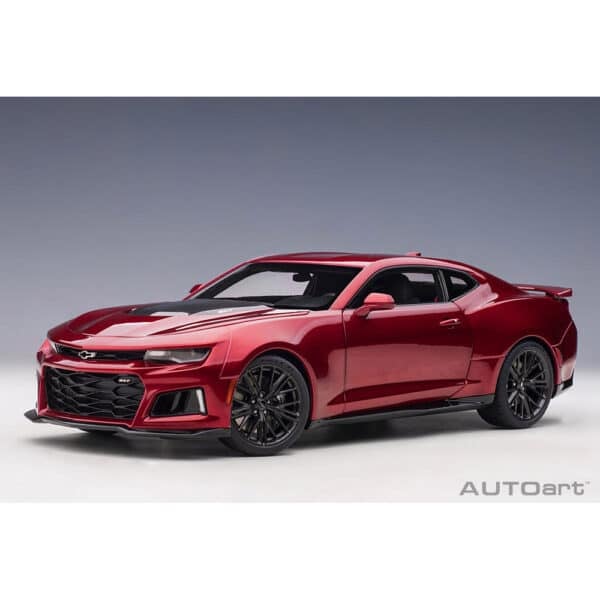 autoart - 1:18 chevrolet camaro zl1 2017 (garnet red tintcoat)