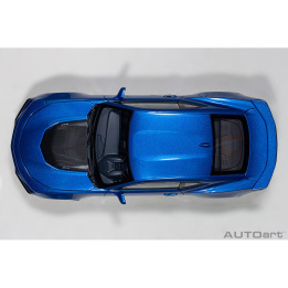 autoart - 1:18 chevrolet camaro zl1 2017 (hyper blue metallic)