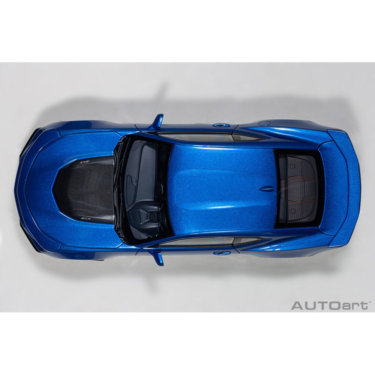 autoart - 1:18 chevrolet camaro zl1 2017 (hyper blue metallic)