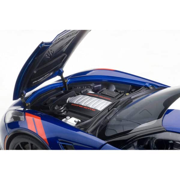 autoart - 1:18 chevrolet corvette c7 grand sport (admiral blue)