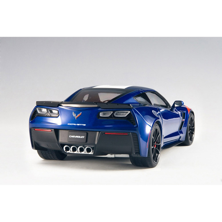 autoart - 1:18 chevrolet corvette c7 grand sport (admiral blue)