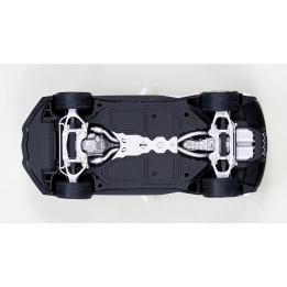 autoart - 1:18 chevrolet corvette c7 grand sport (artic white)